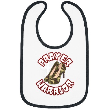 Discover Camo Heels Prayer Warrior Bibs