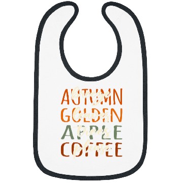 Discover Coffee Fun Autumn Breeze Apple Trees Coffee Please Apple Picking Crew Bibs