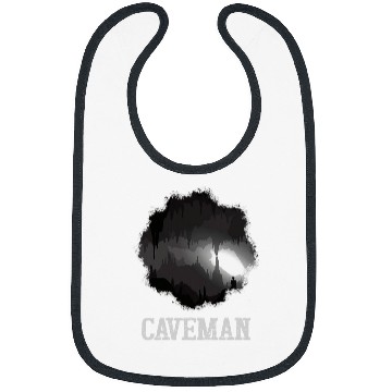 Discover Caveman Explorer Exploring Cave Bibs