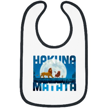Discover Lion Pet King Hakuna Matata Bibs