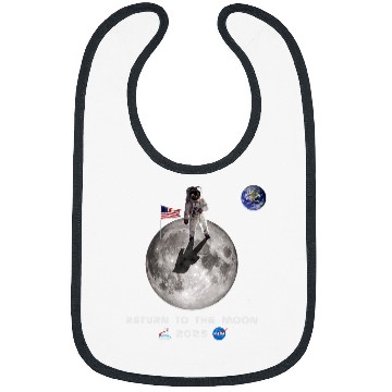 Discover NASA Artemis Mission Astronaut Moon 2025 Bibs