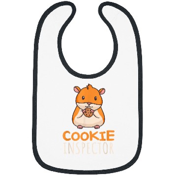 Discover Hamster Pet Cookie Inspector Bibs