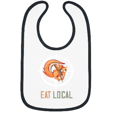 Discover Eat Local Squirrel Hunter Squirrel Hunting Target Bibs