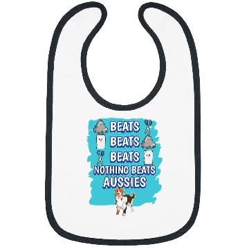 Discover Aussies Rock Paper Scissors Game Australian Shepherd Bibs
