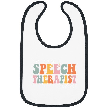 Discover In My Speech Therapist Era Speech Language Pathologist Bibs