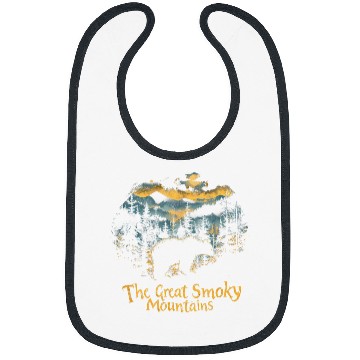 Discover Bear Pet The Great Smoky Mountains vintages Black Bear National Park Bibs
