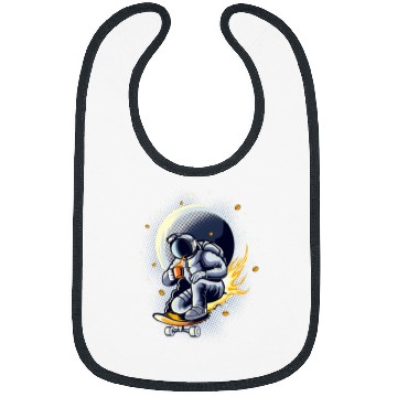 Discover Coffee Fun Astro Coffee Skate Bibs