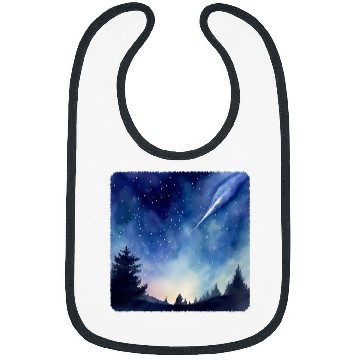 Discover Comet Sky Astronomy Celestial Event Space Phenomenon Bibs