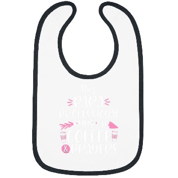 Discover Coffee Fun Paraprofessional runs on Coffee Prayers Teacher Assistant Bibs