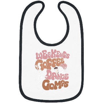 Discover Coffee Fun Weekends Coffee And Dance Comps Funny Dancing Skeleton Bibs