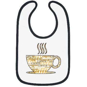Discover Coffee Fun Stylish Saying Coffee Cup Lover Caffeine Bibs