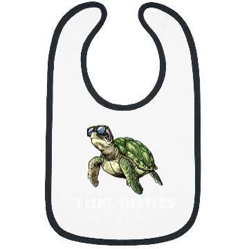 Discover Turtle Pet Earth Day I like Turtles Bibs