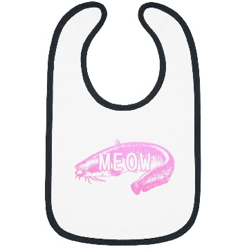 Discover Catfish Meow Funny European Catfish Catfishing Fishing Bibs