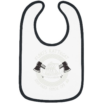 Discover Floki Shipyard Kattegat Viking Ship Norse Viking Gift Bibs