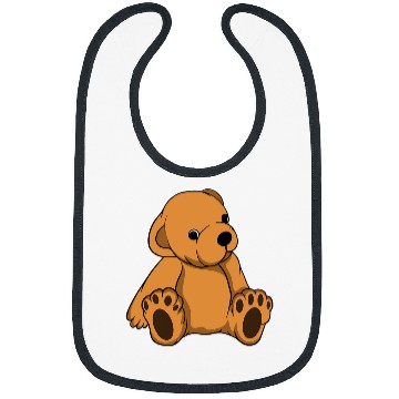 Discover Bear Pet Curious Teddy Bear Bibs
