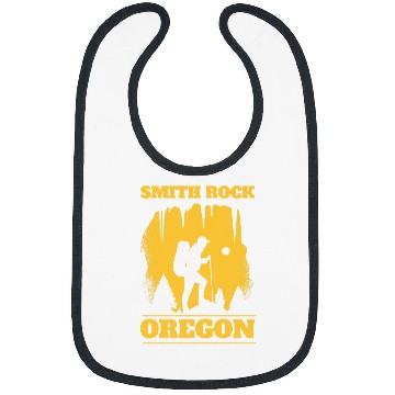 Discover Hiking Trail Smith Rock Oregon Souvenir Mountain Bibs