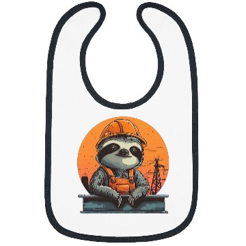 Discover Sloth Pet Ironworker Bibs