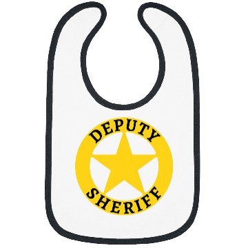 Discover Deputy Sheriff Law Enforcement Police Cop Halloween Costume Bibs
