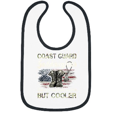 Discover Coast Guard Goddaughter Like Normal Goddaughter But Cooler Bibs