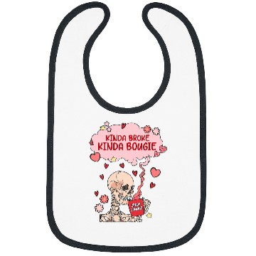 Discover Coffee Fun Kinda Broke Kinda Bougie Snarky Skeletons Coffee Bibs