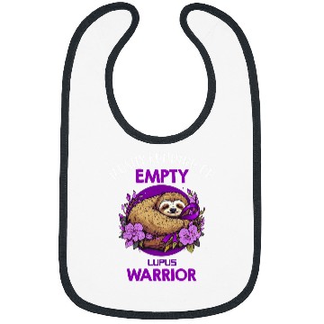 Discover mostly running on empty lupus sloth warrior Bibs