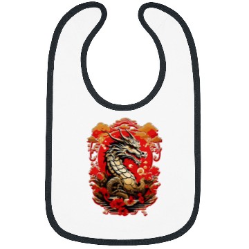 Discover Dragon Pet Chinese Lunar New Year Dragon 6 Bibs