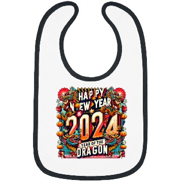 Discover Dragon Pet Chinese Dragon New Year 0011 Bibs