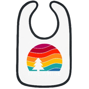Discover Hiking s Take a Hike Retro Design Camping Bibs