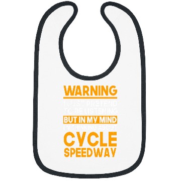 Discover Cycle Speedway Biker Oval Dirt Track Bicycle Racer Warning Bibs