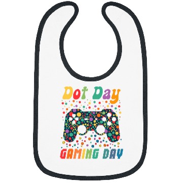 Discover Dot Day International Dot Day Gaming Controller dot day Bibs