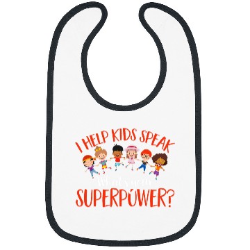 Discover Speech Pathology Help Kids Speak Superpower Speech Therapy Bibs