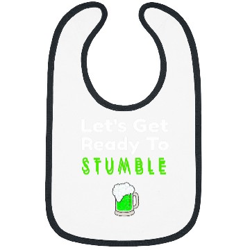 Discover Beer Fun Drinking St Patricks Day Ready To Stumble Green Beer Bibs