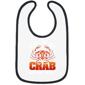 Discover Crab Eating Lobster Lover Gift Crab Bibs