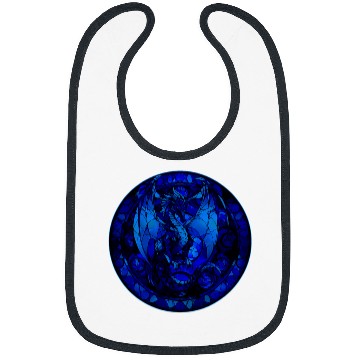 Discover Dragon Pet Stained Glass Dragon 2 Bibs