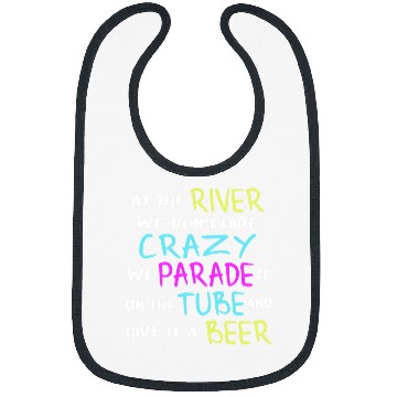 Discover Beer Fun Drinking River Rafting Hilarious River Rat Gift 24 Bibs