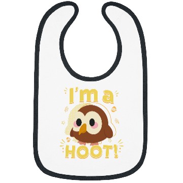 Discover Owl Pet Adopt Me I m A Hoot Cute Little Owl Portrait Bibs