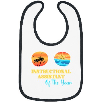 Discover Instructional Assistant Teacher Aide Instructional Coachs 2 Bibs