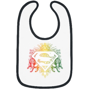Discover Lion Pet Superman Ornate Lion Shield Bibs