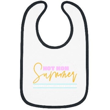 Discover Wines Fun Mom Summer Snacks Wines Sunshine Vacation Funny Bibs