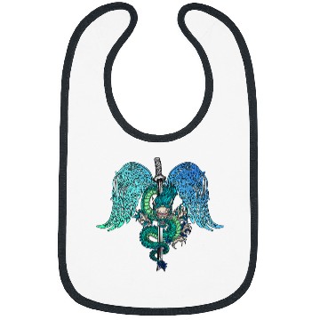 Discover Dragon Pet swords Angel Wings Bibs