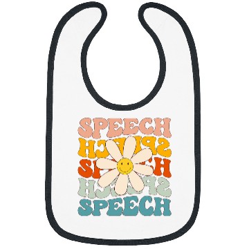 Discover Speech Language Pathologist Groovy Speech Therapist Bibs