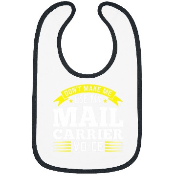Discover My Mail Carrier voice Mail Carrier Bibs