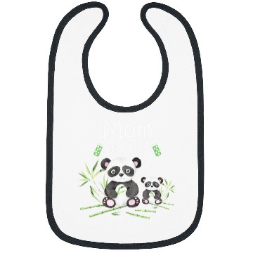 Discover Panda Pet mom to be panda bear cute baby shower Bibs