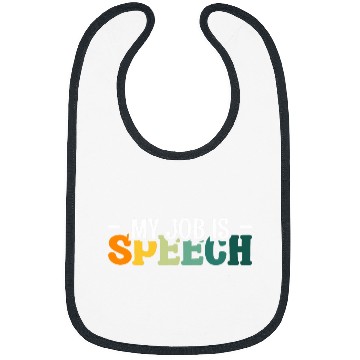 Discover My Job Is Speech Pathology 2 Bibs