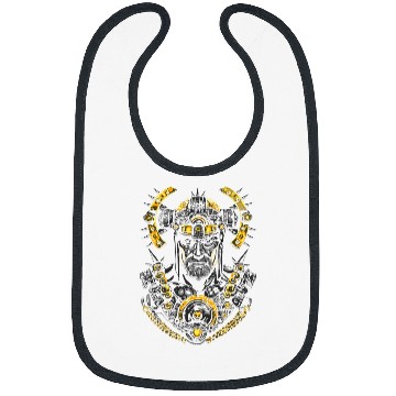 Discover Futuristic Viking warrior Bibs