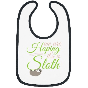 Discover Sloth Pet Maternity Pregnancy 2 Bibs
