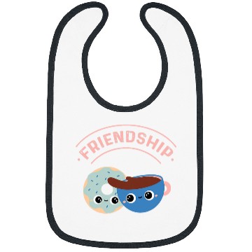 Discover Coffee Fun Galentines Day Coffee Donuts Friendship Bibs