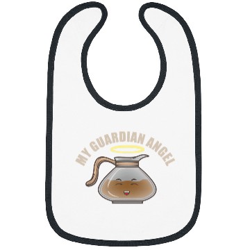 Discover Coffee Fun Pot My Guardian Angel Supernatural caffeines Exorcise Bibs