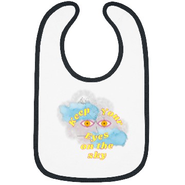 Discover Look Up Keep Eyes on the sky Bibs