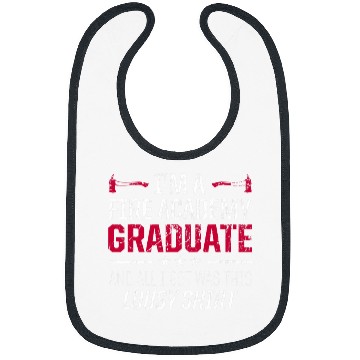 Discover Firefighter Job Fires Academy Student Lousy Fireman Graduation Bibs
